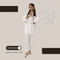 White Georgette Co-Ord Set (2 Piece)