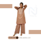 Light Brown Embroidered Lawn Co-Ord Set (2 Piece)