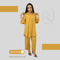 Mustard Yellow Georgette Co-Ord Set (2 Piece)