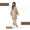 Tea Pink Printed Crepe Silk Co-Ord Set (2 Piece)