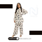 White & Black Polka Dot Lawn Co-Ord Set (2 Piece)