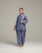 Metallic Grey 2 Pc Farshi Shalwar Qameez – Premium Kattan Silk | Women’s Luxury Formal Wear Pakistan