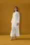 Crisp White 2 Pc Farshi Shalwar Qameez – Premium Kattan Silk | Women’s Formal Summer Wear Pakistan